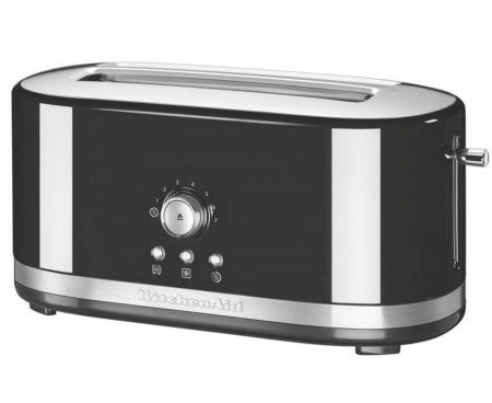 Тостер Artisan на 2 хлебца, удлиненные слоты, черный, 5KMT4116EOB, KitchenAid