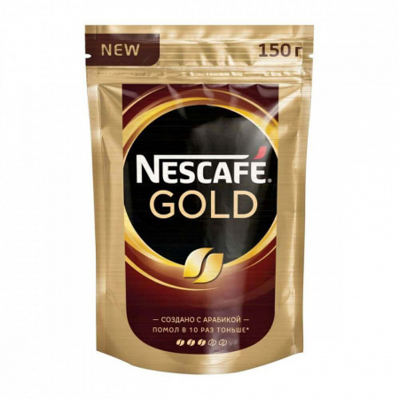 Кофе Nescafe "Gold", растворимый, 150 гр
