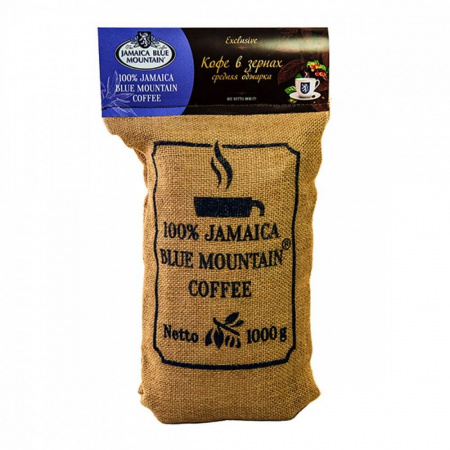 Кофе Jamaica Blue Mountain,  в зернах, 1000 гр