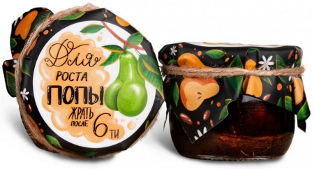 Варенье Chokocat "Для роста попы", дикая груша, 150 гр