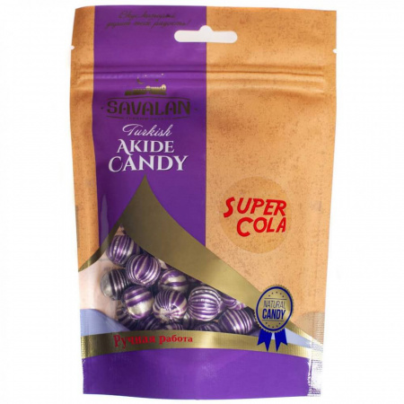 Конфеты Savalan "Turkish Akide Candy | Кока кола", 200 гр