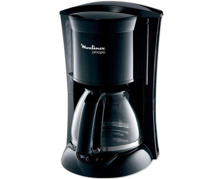 Кофеварка капельная Principio Mini, черная, пластик, Moulinex