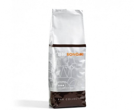 Кофе в зернах Kaffa, 80% арабика / 20% робуста, 1 кг, Bonomi