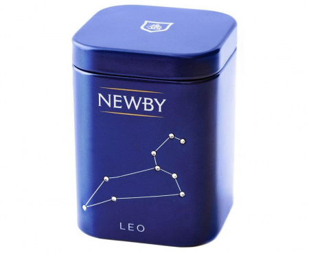 Чай листовой Leo Assam, 25 г, серия Zodiac mini Caddies, Newby
