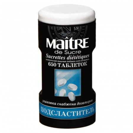 Подсластитель Maitre, 650 таблеток
