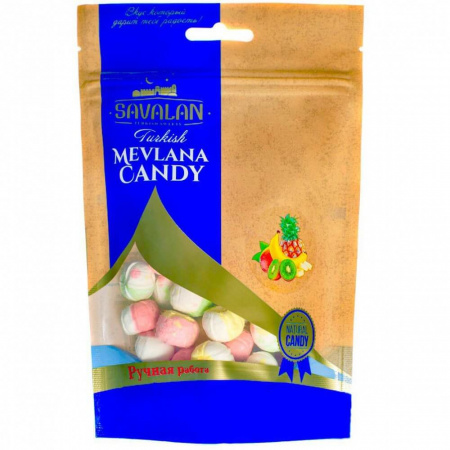Конфеты Savalan "Turkish Mevlana Candy | Тутти Фрутти", 180 гр