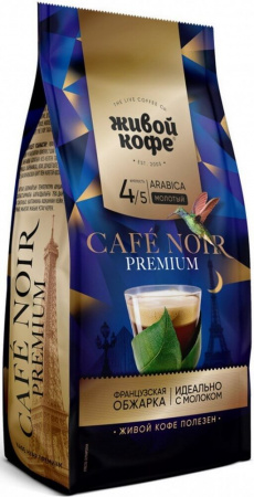Живой кофе "Cafe Noir Premium", молотый, 200 гр