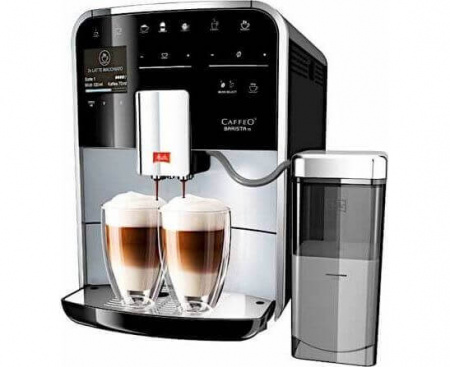 Кофемашина F 750-101 Caffeo Barista, черно-серебристая, пластик, Melitta
