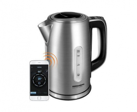 Умный чайник EasyWater, 1.7 л, нержавеющая сталь, REDMOND
