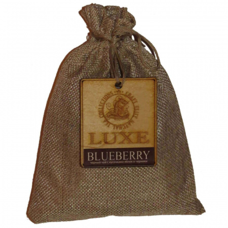 Чай Luxe Tea "Blueberry", чёрный с яблоками и черникой, 150 гр