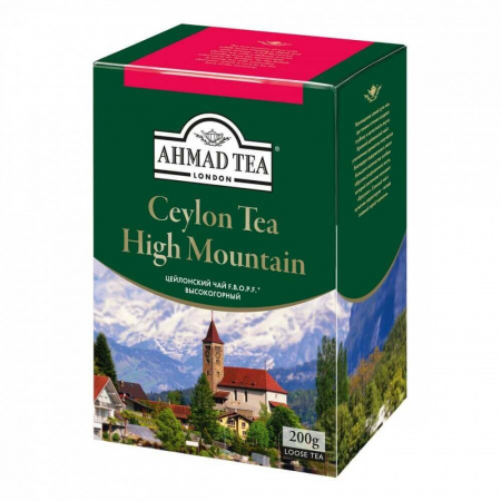 Чай Ahmad "Ceylon Tea High Mountain", черный листовой, 200 гр