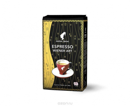 Кофе Espresso Wiener Art, зерно, 1 кг, Julius Meinl