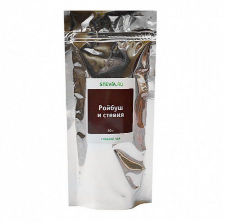 Чай Stevia.ru "Ройбуш и стевия", 50 гр