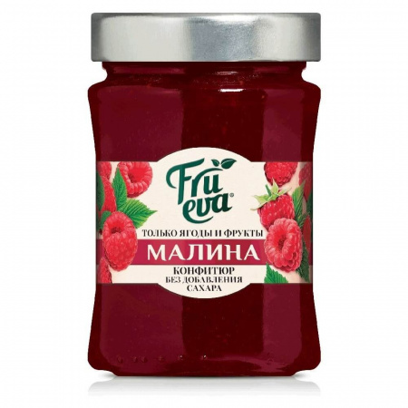 Конфитюр Frueva "Малиновый", 310 гр