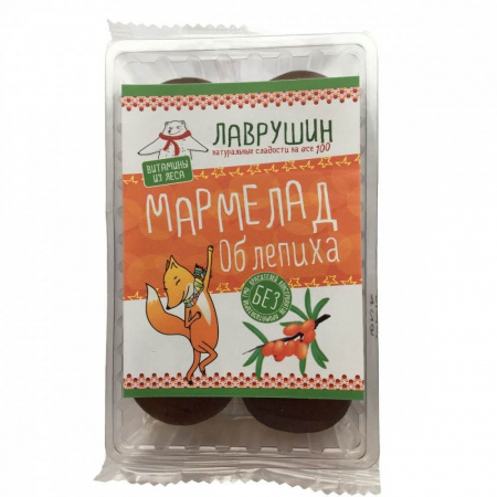 Мармелад Лаврушин "Облепиха", 95 гр