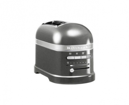 Тостер Artisan на 2 хлебца, серебряный медальон, 5KMT2204MS, KitchenAid