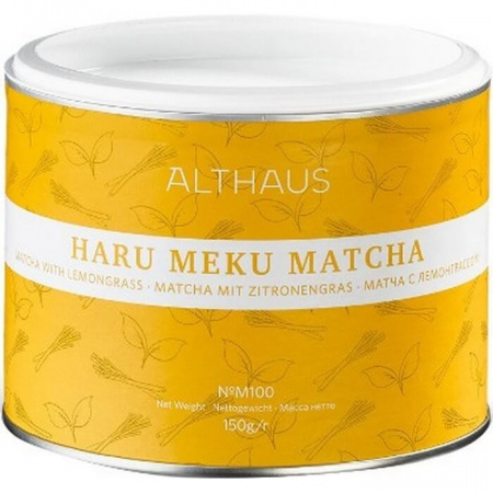 Чай Althaus "Haru Meku Matcha", матча с лемонграссом, 150 гр