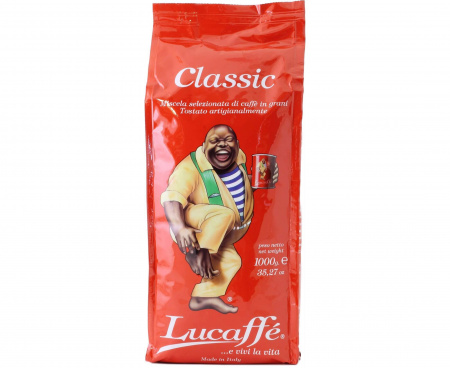 Кофе в зернах "Classic", 1 кг, Lucaffe