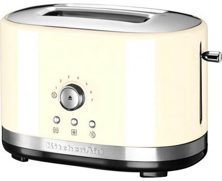 Тостер Artisan на 2 хлебца, кремовый, 5KMT2116EAC, KitchenAid