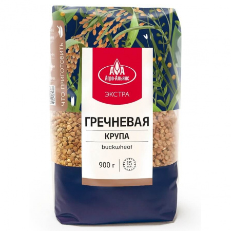 Гречневая крупа Агро-Альянс Экстра, 900 гр
