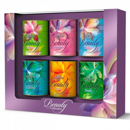 Чай Imperial Tea "Beauty", ассорти, 6 видов по 50 гр