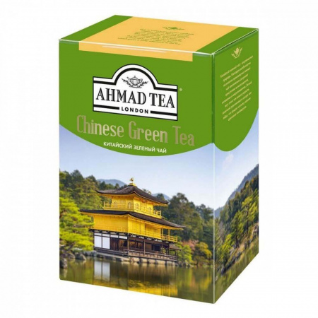 Чай Ahmad "Chinese Green Tea", зеленый листовой, 100 гр
