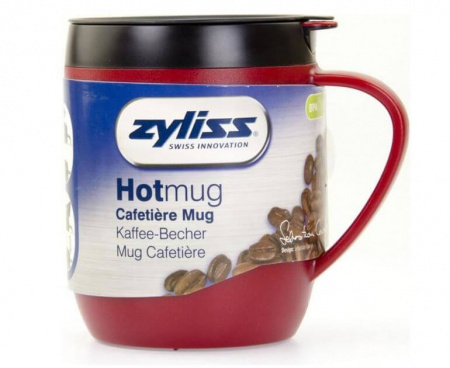 Термокружка Hot Mug, красная, пластик, Zyliss