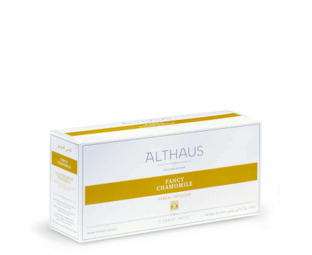 Чай травяной для чайника Fancy Chamomile (Благородная Ромашка), 20 пак., Grand Packs, Althaus