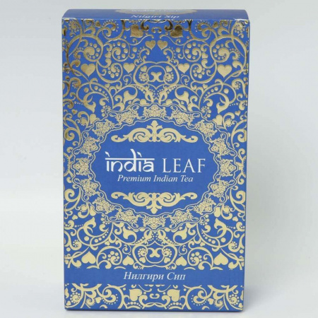 Чай India leaf "Нилгири сип", черный крупнолистовой, 200 гр