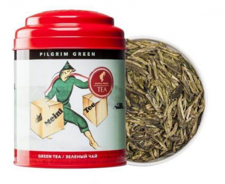Чай зеленый Pilgrim Green / Пилигрим, листовой, банка 100 г, Julius Meinl