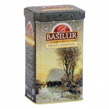 Чай Basilur "Праздничная коллекция - Морозное утро", чёрный листовой, 85 гр