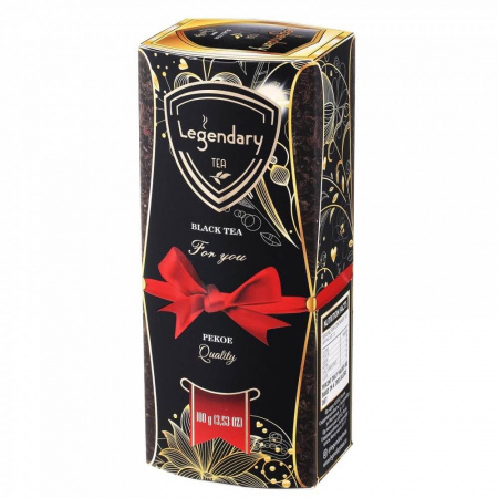 Чай Legendary "Черный SUPREME PEKOE", крупнолистовой, 100 гр