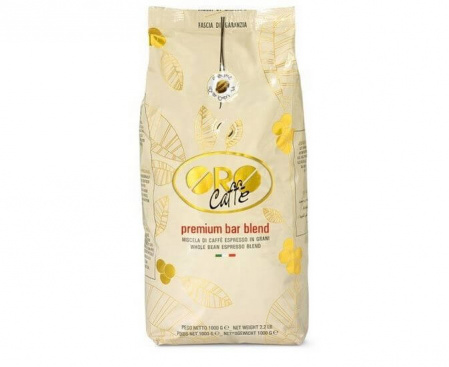 Кофе в зернах PREMIUM BAR BLEND, 100% арабика, 1 кг, Oro Caffè