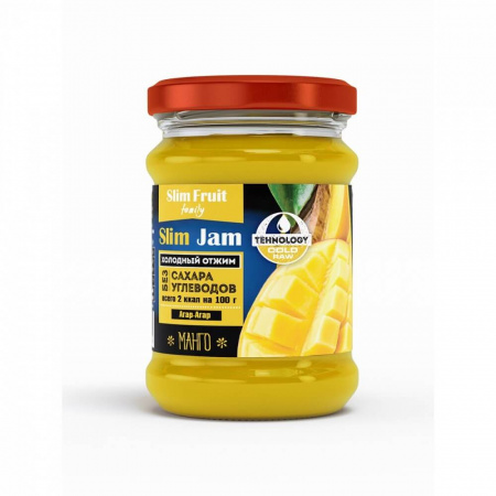 Низкокалорийный джем Slim Fruit "Slim Jam | Манго", 250мл