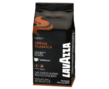 Кофе в зернах «Crema Classica Vending», 1 кг, Lavazza