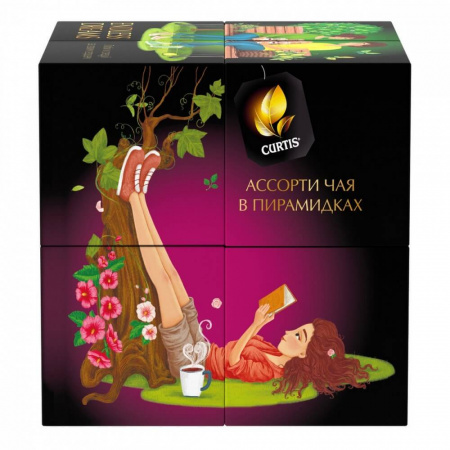 Чай Curtis "Endless Dreams", ассорти, 24 пирамидки
