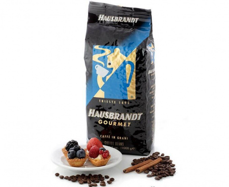 Кофе в зернах Gourmet (Гурмэ), в/у 1 кг, Hausbrandt
