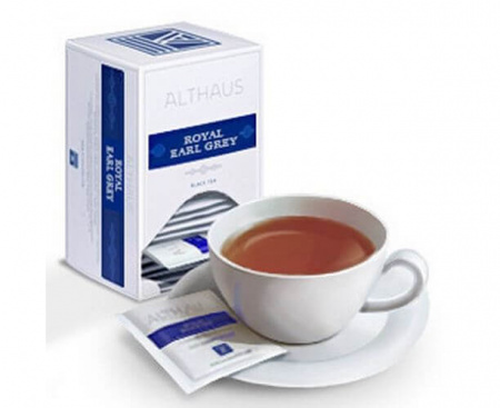 Чай черный ароматизированный Royal Earl Grey (Ройал Эрл Грей), 20 пак., Althaus
