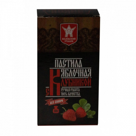 Пастила Белевский эталон "Яблочная с клубникой", 100 гр