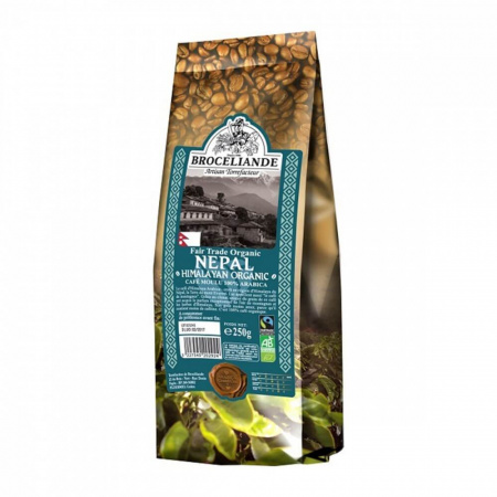 Кофе Broceliande "Nepal Himalayan Organic", в зернах, 250 гр