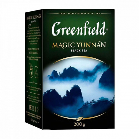 Чай Greenfield "Magic Yunnan", черный листовой, 200 гр