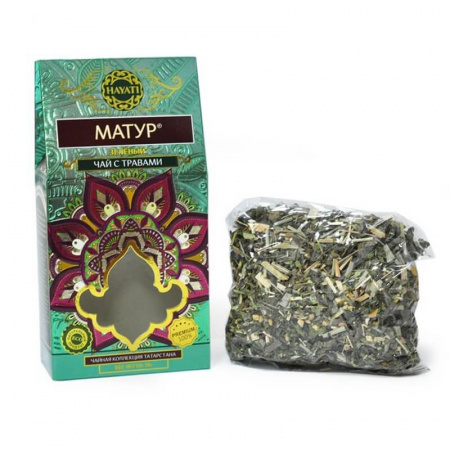 Чай Hayati "Матур", зелёный с добавками, 70 гр