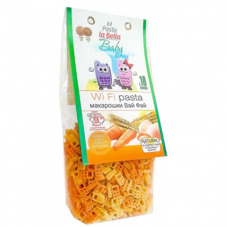 Макароны Pasta la Bella Baby "Макарошки вай фай", 250 гр