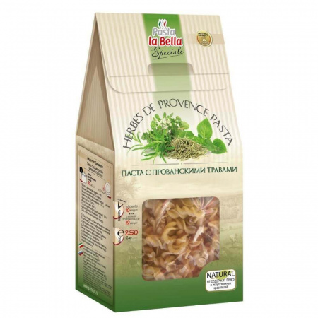 Макароны Pasta la Bella Speciale "С прованскими травами", 250 гр
