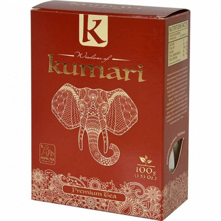 Чай Wisdom of Kumari "Премиум", чёрный крупнолистовой, 100 гр