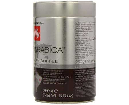 Кофе в зернах МОНОАРАБИКА - Бразилия, 250 г, Illy