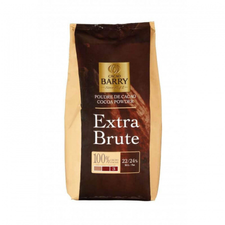 Какао порошок Barry Callebaut "EXTRA BRUT", алкализированный, 1000 гр