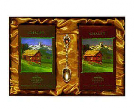 Подарочный набор кофе Шале (зерно) + Шале (молотый), 2 х 250 г, Badilatti