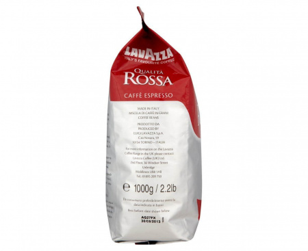 Кофе в зернах Rossa, 1 кг, Lavazza