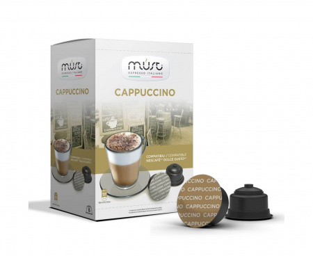 Кофе в капсулах DG Cappucino Dolce Gusto, 16 шт., Must
